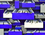 Relation by Haiyun Jung contemporary artwork painting works on paper