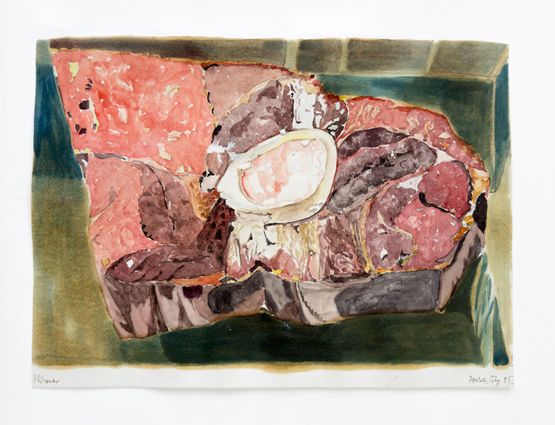 Osso Buco by Ingrid Wiener contemporary artwork Works on Paper