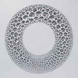 Vestige Karma Silver by Kim Jaeil contemporary artwork painting