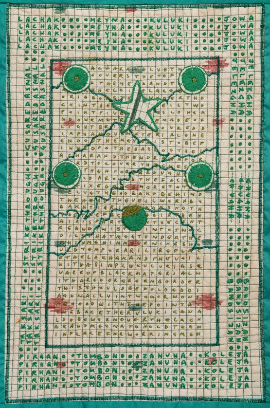 Poster 08 by Kallol Datta contemporary artwork Textile