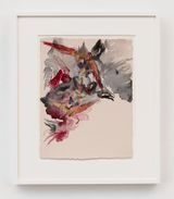 Empire Follows Art States of Agitation 2 by Shahzia Sikander contemporary artwork drawing painting works on paper