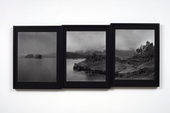 19.5.1995. Northeast Point Indian Island Site of first contact. Tamatea- Dusky Sound by Mark Adams contemporary artwork Photography
