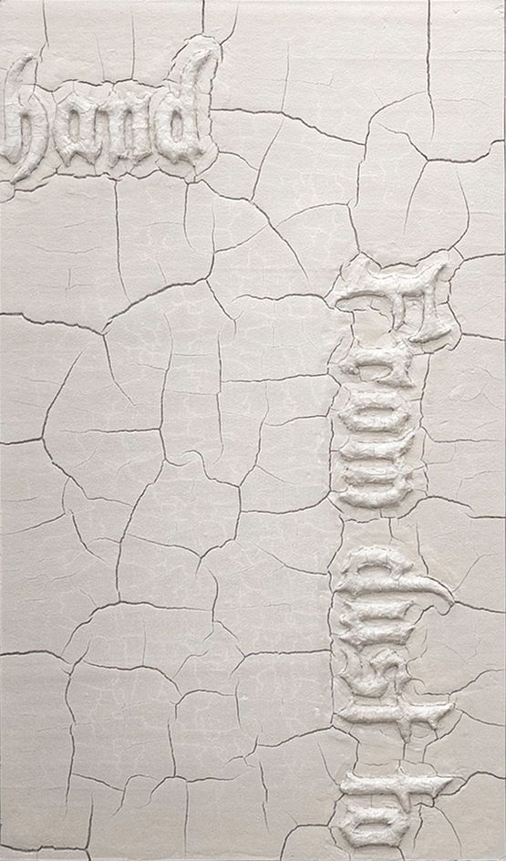 Excerpts hand From dust by Korakrit Arunanondchai contemporary artwork Mixed Media