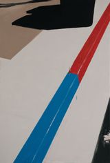 Red  Blue by Koen Van Den Broek contemporary artwork painting