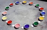Roda dos prazeres - 16 by Lygia Pape contemporary artwork Design