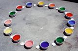 Roda dos prazeres - 16 by Lygia Pape contemporary artwork design