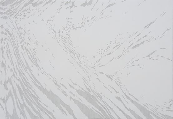 Stripe Drawing-Eclipse 3 by Nobuhiro Nakanishi contemporary artwork Works on Paper