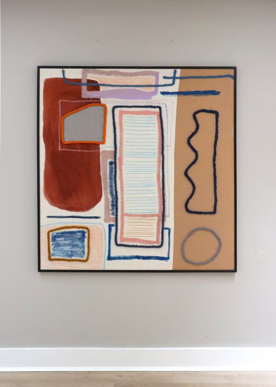 Mask 2 by LRNCE contemporary artwork Painting