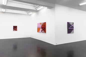 Contemporary art exhibition Thomas Eggerer In der Pyramide at Galerie Buchholz Cologne Germany