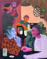 Missed Shot by Katja Farin contemporary artwork painting
