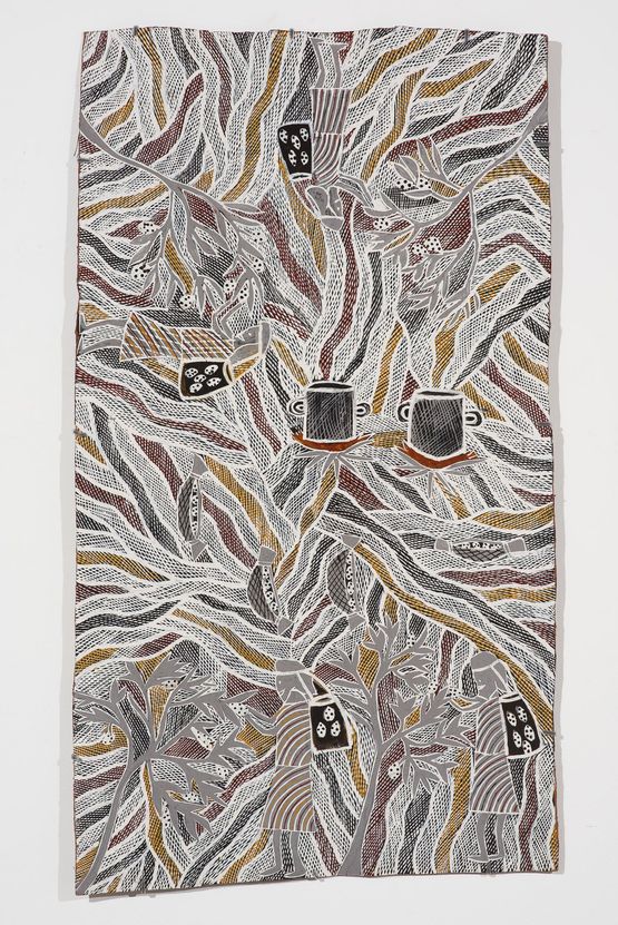 Burukpili by Yalmakany Marawili contemporary artwork Painting