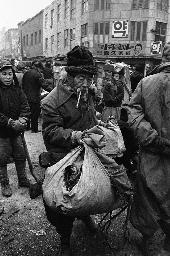 Namdaemun Market Seoul 1956 by Han Youngsoo contemporary artwork Photography