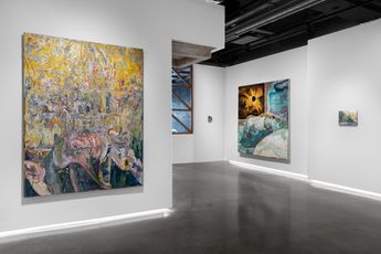 Contemporary art exhibition Joshua Halger The Living Circle Us at Unit London United Kingdom