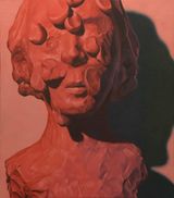 Marked 7 by Wedhar Riyadi contemporary artwork painting works on paper