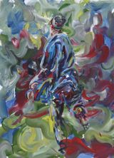 Mon avenir by Clement Denis contemporary artwork works on paper