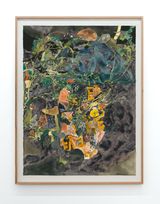 We Sung Ourselves Back Again by Adam Lee contemporary artwork painting works on paper