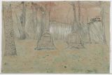 Steinhofel by Sarah Schumann contemporary artwork painting works on paper drawing