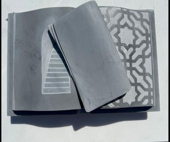 Bardiglio Imperiale From the series Without Words by Aidan Salakhova contemporary artwork Sculpture