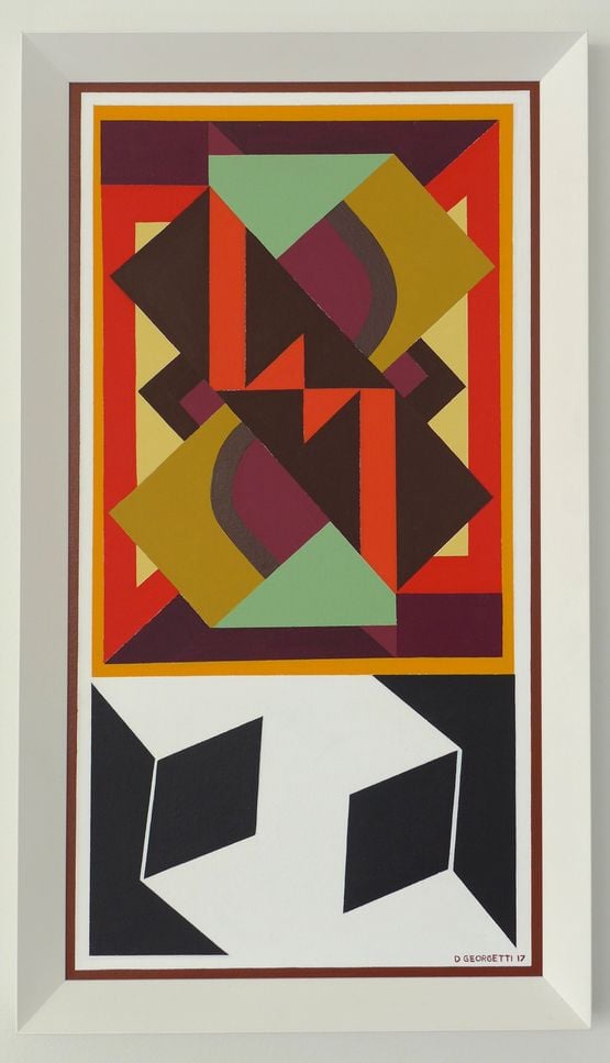 Fort Standard by Diena Georgetti contemporary artwork Painting