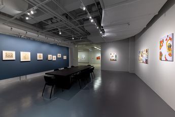 Contemporary art exhibition Yun Gee  Li-lan Natural Influence at Tina Keng Gallery Taipei Taiwan