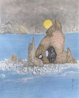 Islands by Huh Dal Jae contemporary artwork works on paper