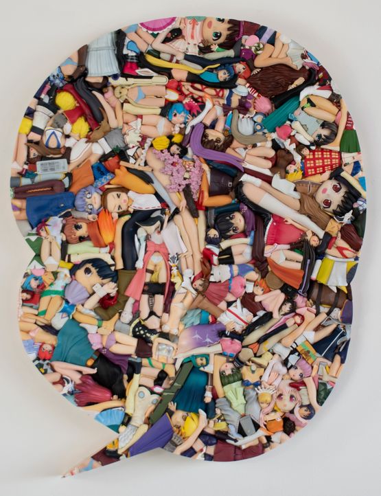 1468g by Three contemporary artwork Sculpture