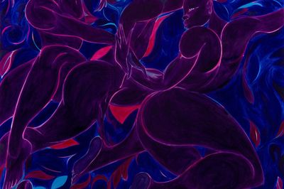 Tunji Adeniyi-Jones Sensuous Canvases Debut at White Cube