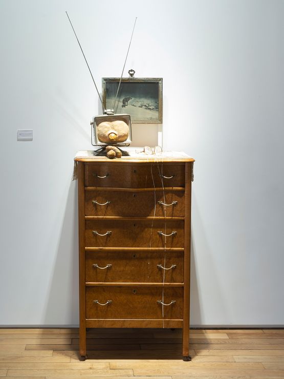 Useful art No.1 by Edward Kienholz And Nancy Reddin Kienholz contemporary artwork Sculpture