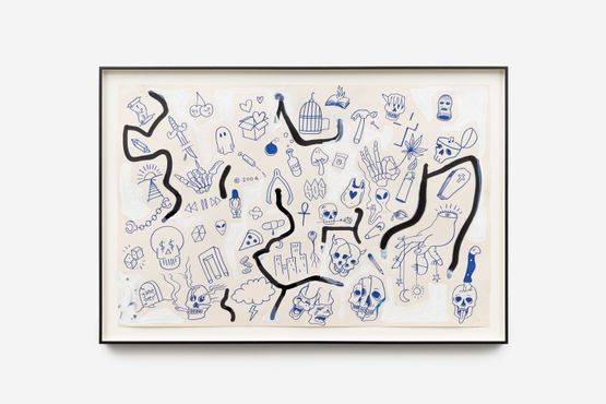 CYLINDER SEAL by Seth Price contemporary artwork Works on Paper