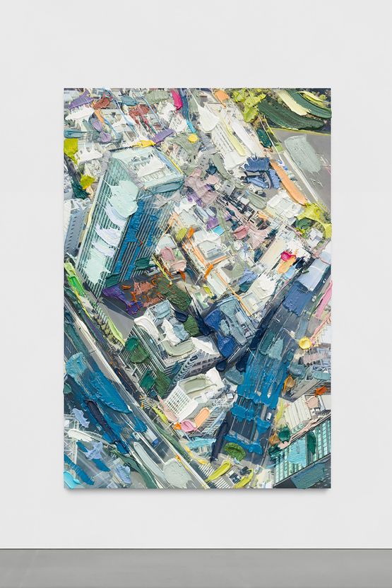 Creme on by Erik Schmidt contemporary artwork Painting
