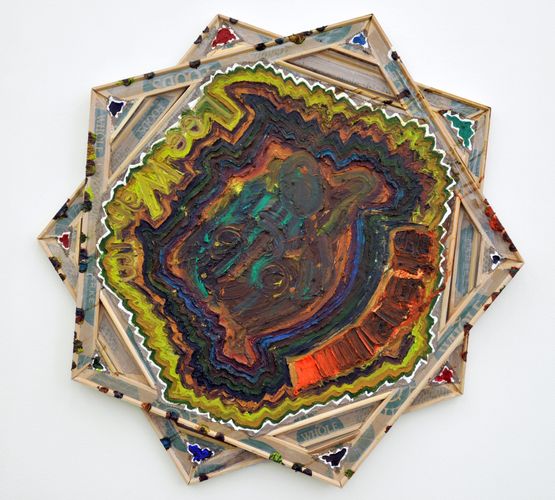 Wan-Im by Mike Cloud contemporary artwork Mixed Media