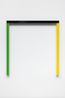 Green Discrete Part Production by Liam Gillick contemporary artwork Sculpture