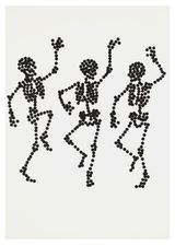 Dance to Dust Drawings 10 by Carlos Amorales contemporary artwork works on paper