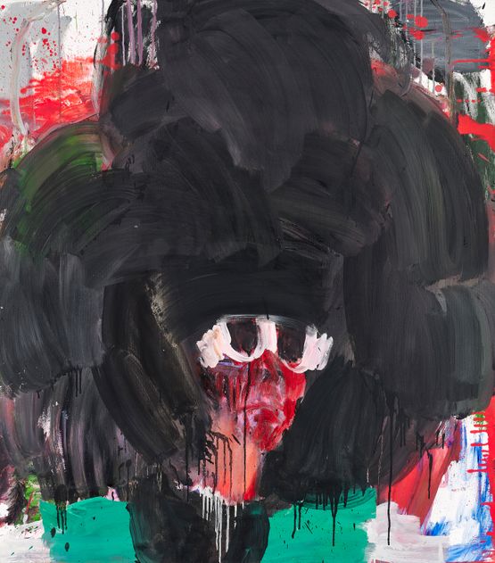 Black Soul by Misheck Masamvu contemporary artwork Painting