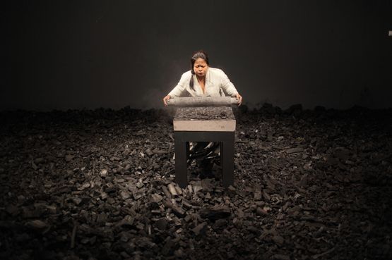 Im a Ghost in My Own House by Melati Suryodarmo contemporary artwork Moving Image