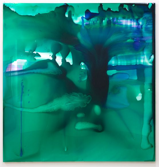 She went to a Tarot Reader in Potts Point who told her she wasnt very creative should leave the Gallery and marry a Chinese man by Dale Frank contemporary artwork Painting