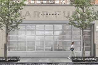 New York Wooster St contemporary art gallery in