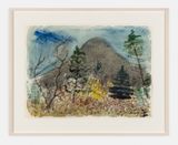 Old Mountain Young Trees by Milton Avery contemporary artwork painting