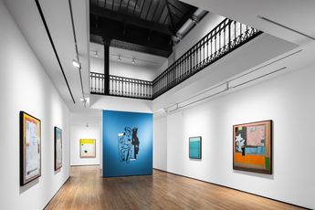 Contemporary art exhibition Jean-Michel Alberola Les rois de rien et les annees 1965-1966-1967 at Templon 28 Grenier Saint-Lazare Paris France