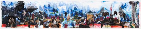 Beyond GOD and Evil H Wave by Yang Fudong contemporary artwork Painting