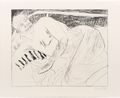 Naked Richard My dearest dust by Chantal Joffe contemporary artwork Print