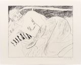 Naked Richard My dearest dust by Chantal Joffe contemporary artwork print