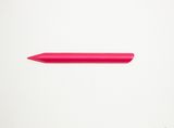 Satin Stick pink by Roman Gysin contemporary artwork sculpture textile