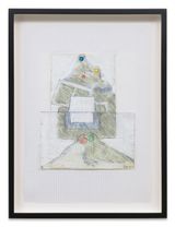 Bloody Sundae Maquette by John Baldessari contemporary artwork painting works on paper drawing