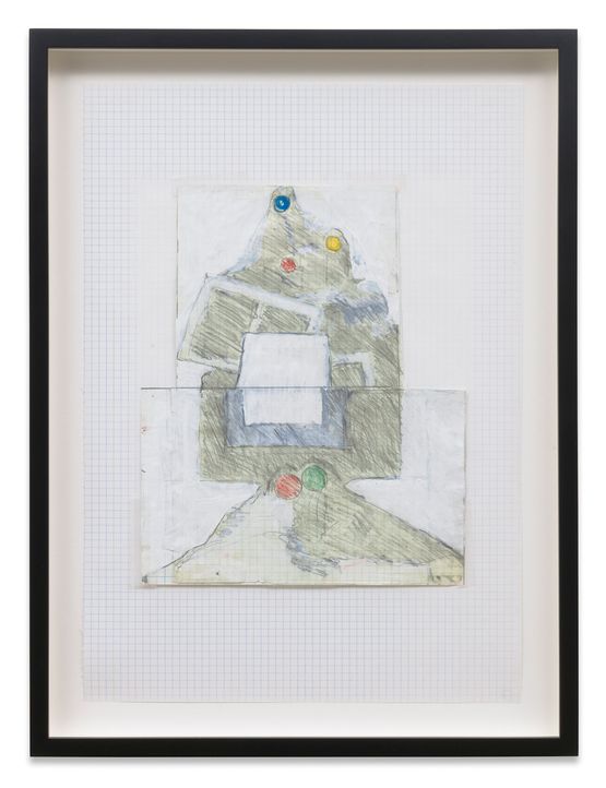 Bloody Sundae Maquette by John Baldessari contemporary artwork Painting