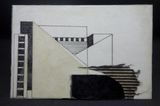 Encaustic Drawing 6 by Heba Y. Amin contemporary artwork painting works on paper
