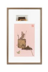Ink Monkeys and Treasures of the Study by Cheuk Ka-Wai Cherie contemporary artwork drawing works on paper