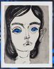 ok...wait by Del Kathryn Barton contemporary artwork Painting