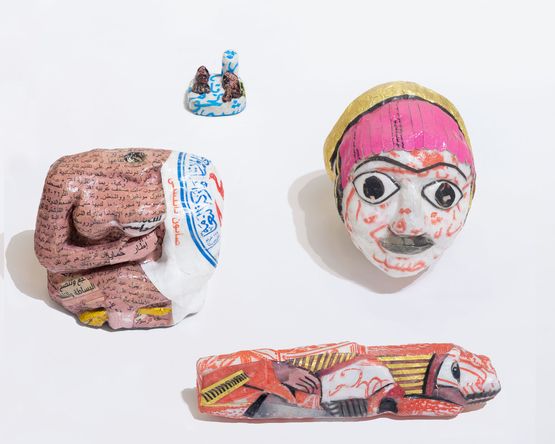 The invisible enemy should not exist by Michael Rakowitz contemporary artwork Sculpture