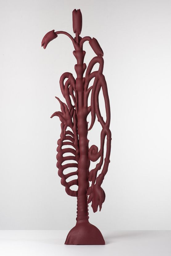 Sylvan body red oxide by Caroline Rothwell contemporary artwork Sculpture